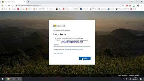Prijava na Office365 i Yammer .